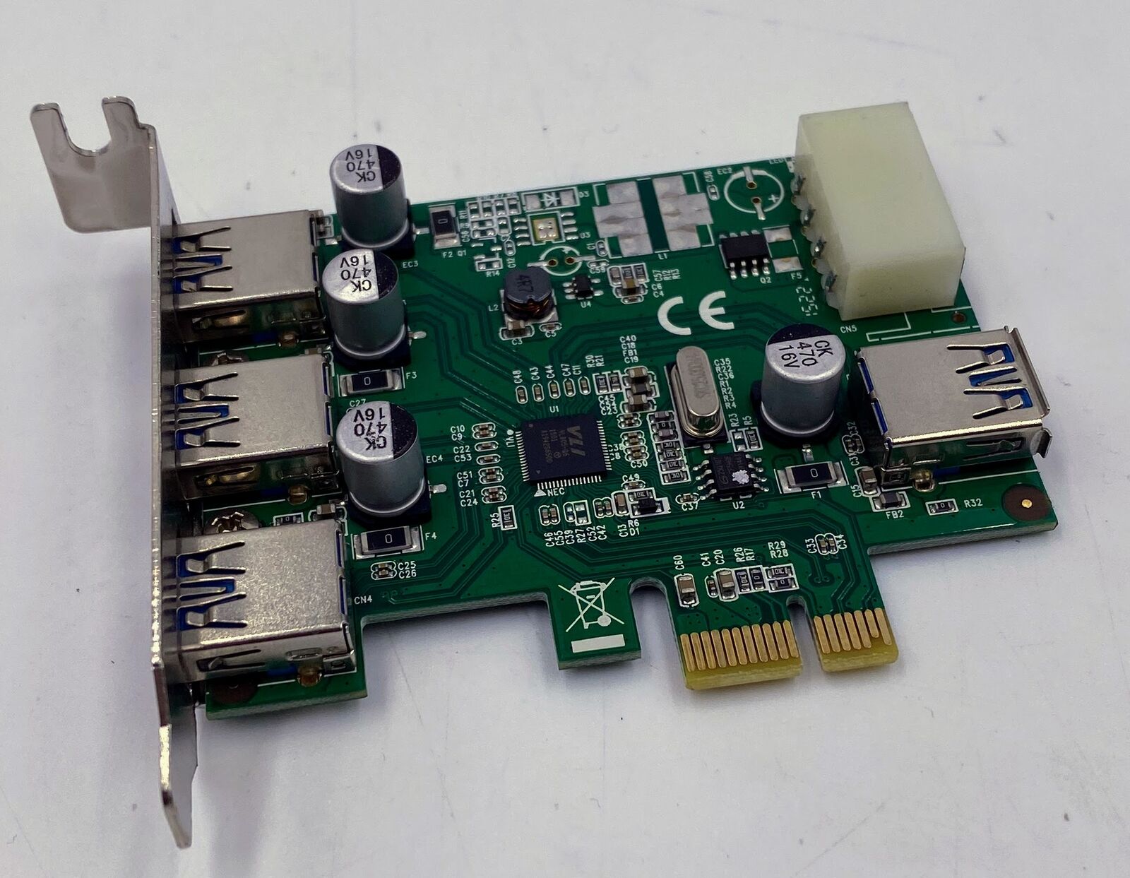 Syba SD-PEX20080 USB 3.0 PCI-e Card 3+1 Port