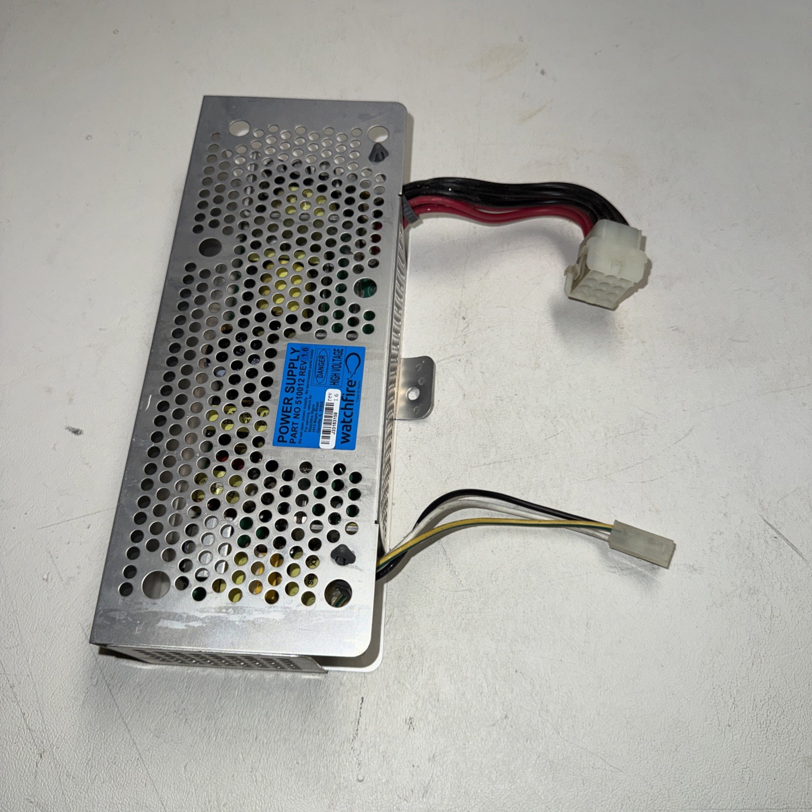 Watch Fire Power Supply 510012 Rev 1.6 Power Supply
