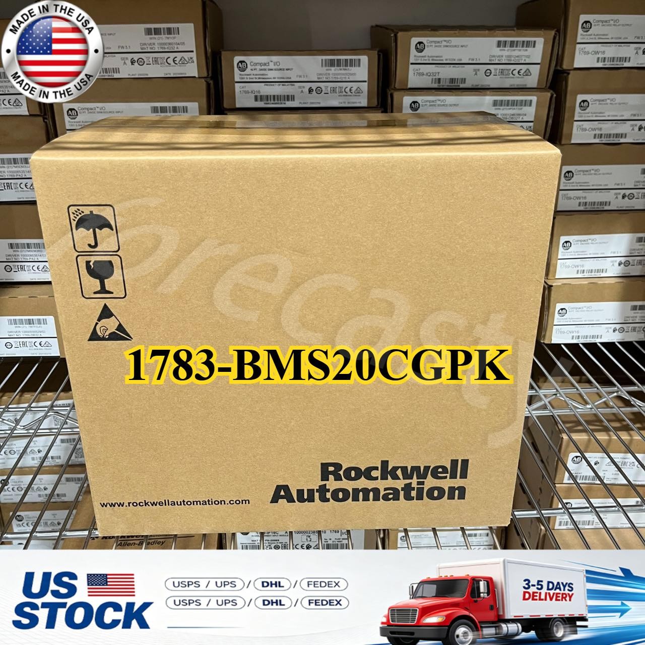 AB Cisco Stratix 5700 Ethernet Managed Switch 1783-BMS20CGPK NEW US Free Tax