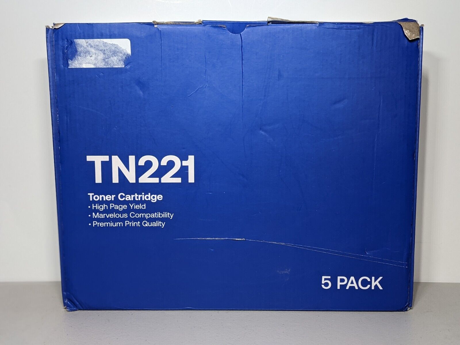 5 Pack TN-221BK TN-225 C/M/Y Color Toner Set For Brother HL-3140CW, HL-3170CDW