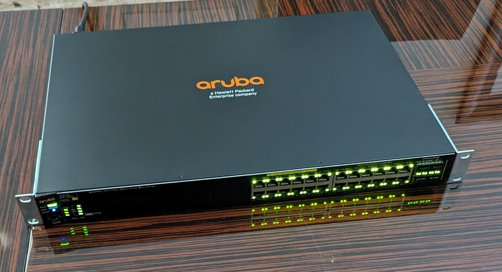 HP Aruba 2530-24G PoE+ Port Gigabit Ethernet Managed Network Switch J9773A