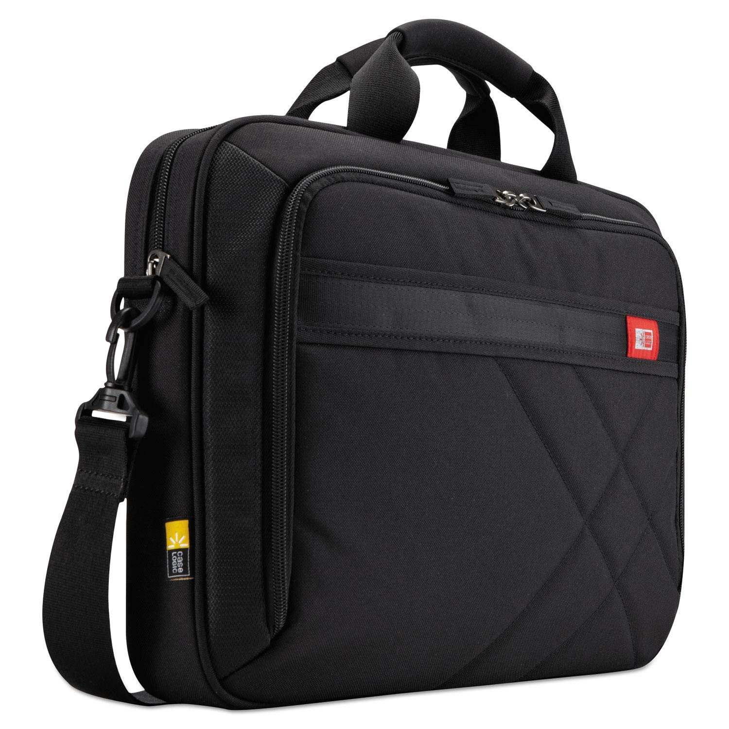 Case Logic 15-Inch Laptop and Tablet Briefcase, Black One Size,
