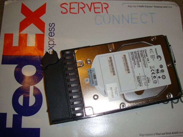 601712-001  HP 600 GB,Internal,15000 RPM,3.5" 9FN066-075 Hard Drive 586592-003