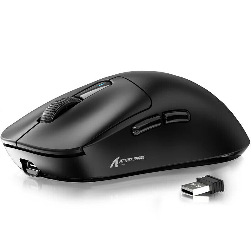 ATTACK SHARK X3 49g Lightweight Wireless Gaming Mouse Tri-Mode 26K DPI,PAW3395