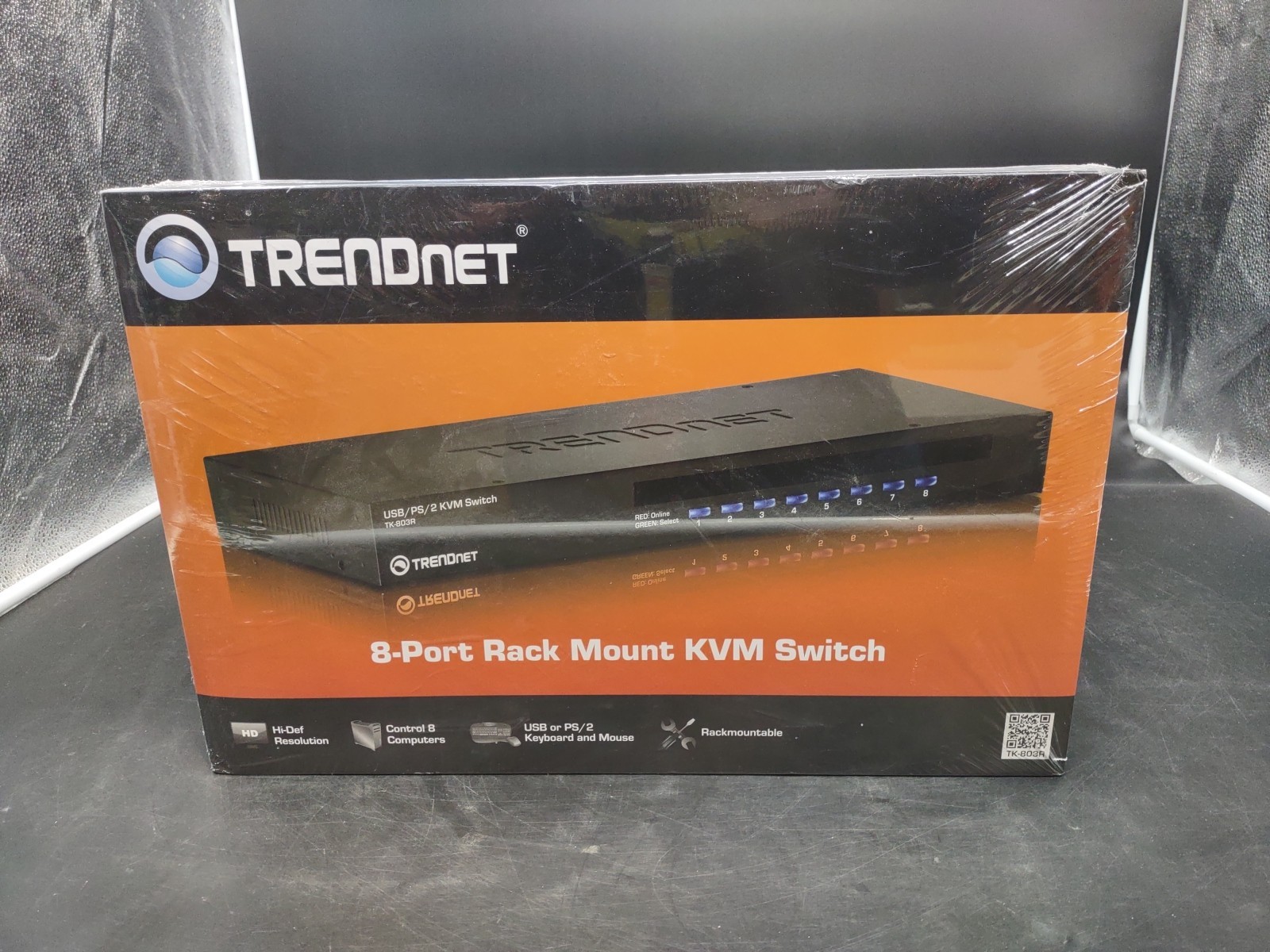 TRENDnet 8 Port Rack Mount KVM Switch