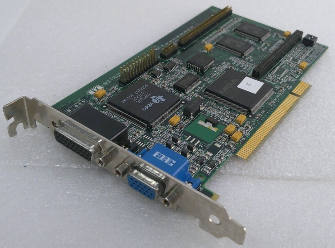 MATROX MGA-MIL/2B, 79075010098 GRAPHICS ADAPTER VIDEO CARD