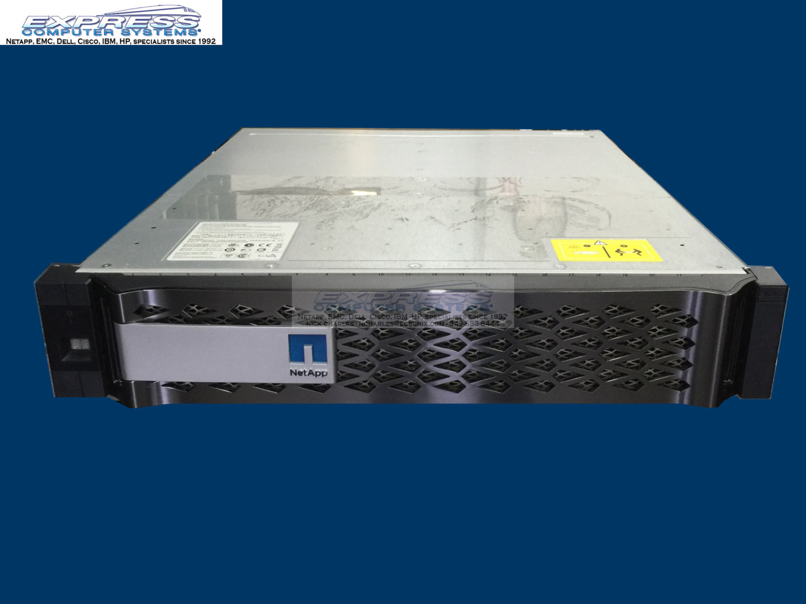 Netapp FAS2552A Dual Controller w/24x 900GB 10K SAS X423A-R5 X423A FAS2552 
