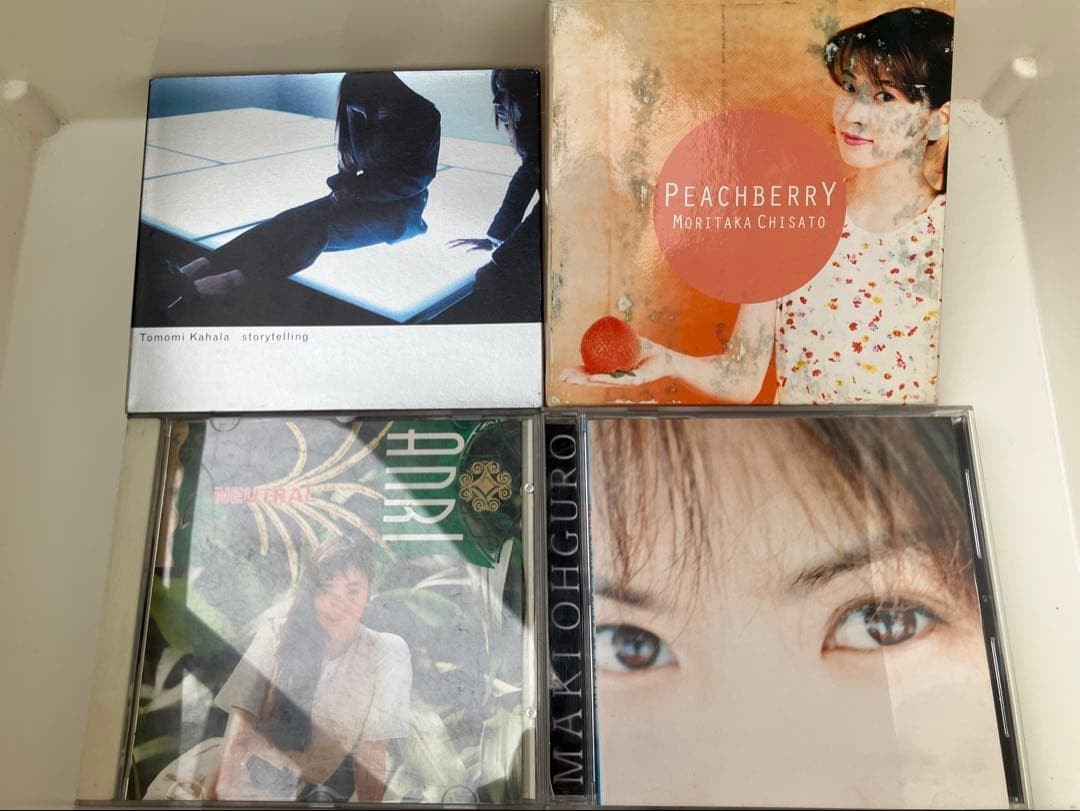 Tomomi Kahara Storytelling 4CD Set with Silver Case J-Pop 90s Hits Collection Ja