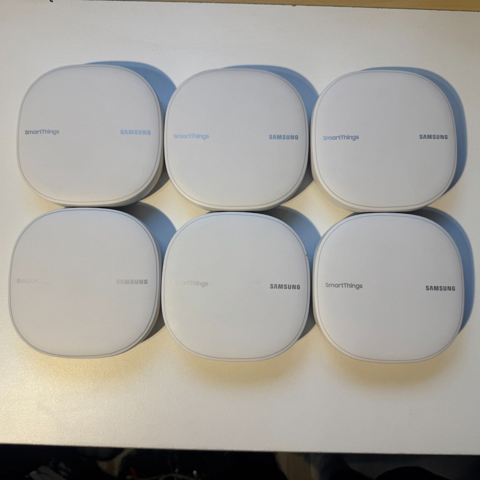 Samsung SmartThings WiFi ET-WV525 Mesh Router Hub Lot of 6 (1 No Power Cord)