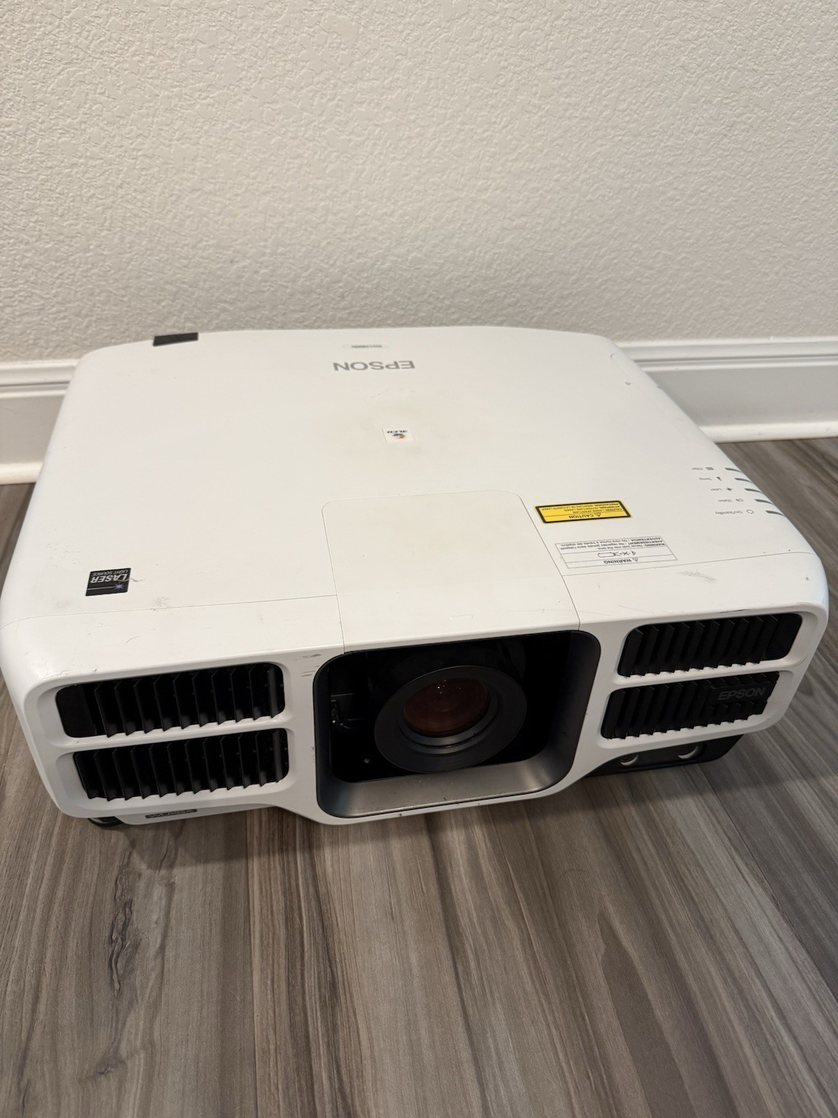 Epson Pro L1300U 3LCD Laser Projector Untested AS-IS For Parts or Repair
