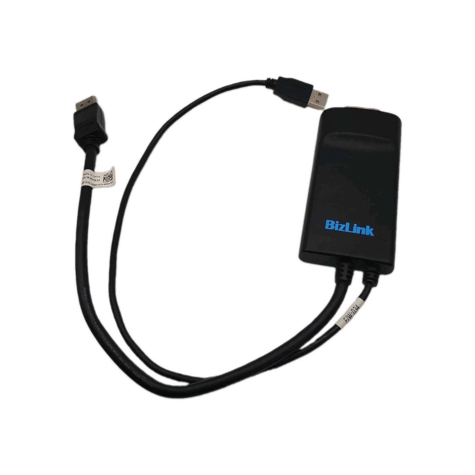 BizLink Displayport/DP to DVI-D Dual Link USB Adapter OXT625