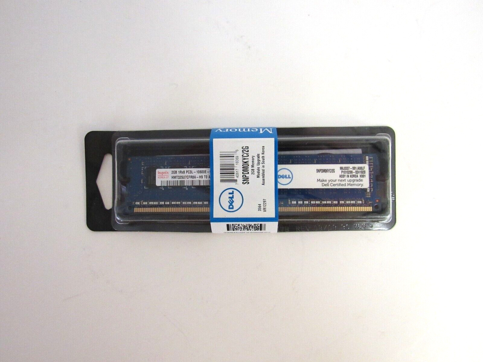 Dell NEW Samsung SNPDM0KYC/2G 2GB PC3L-10600E ECC Unbuffered Low Volt DIMM   D-5