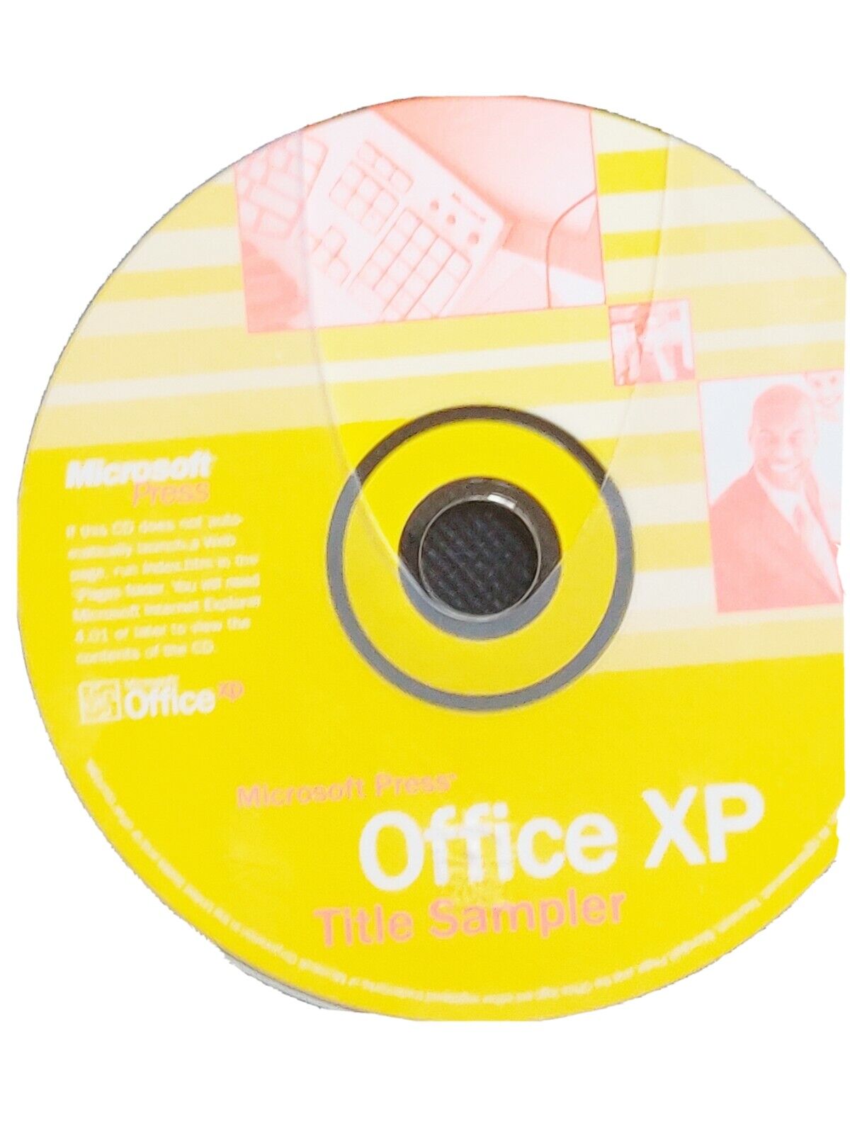 Microsoft Press Office XP Title Sampler cd disc only