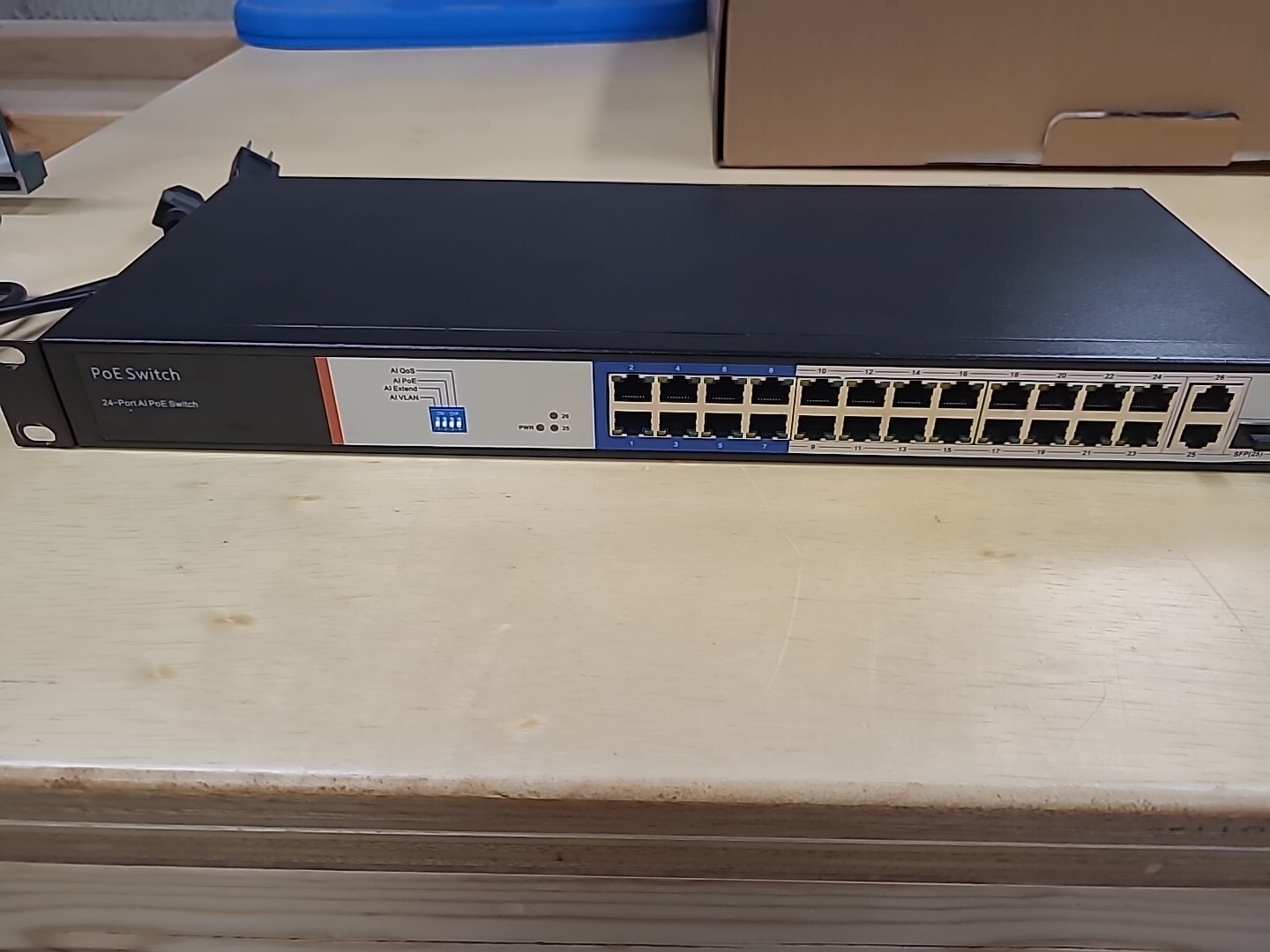 ENS POE-2402G 24+2 Port 10/100Mbps Unmanaged PoE Switch