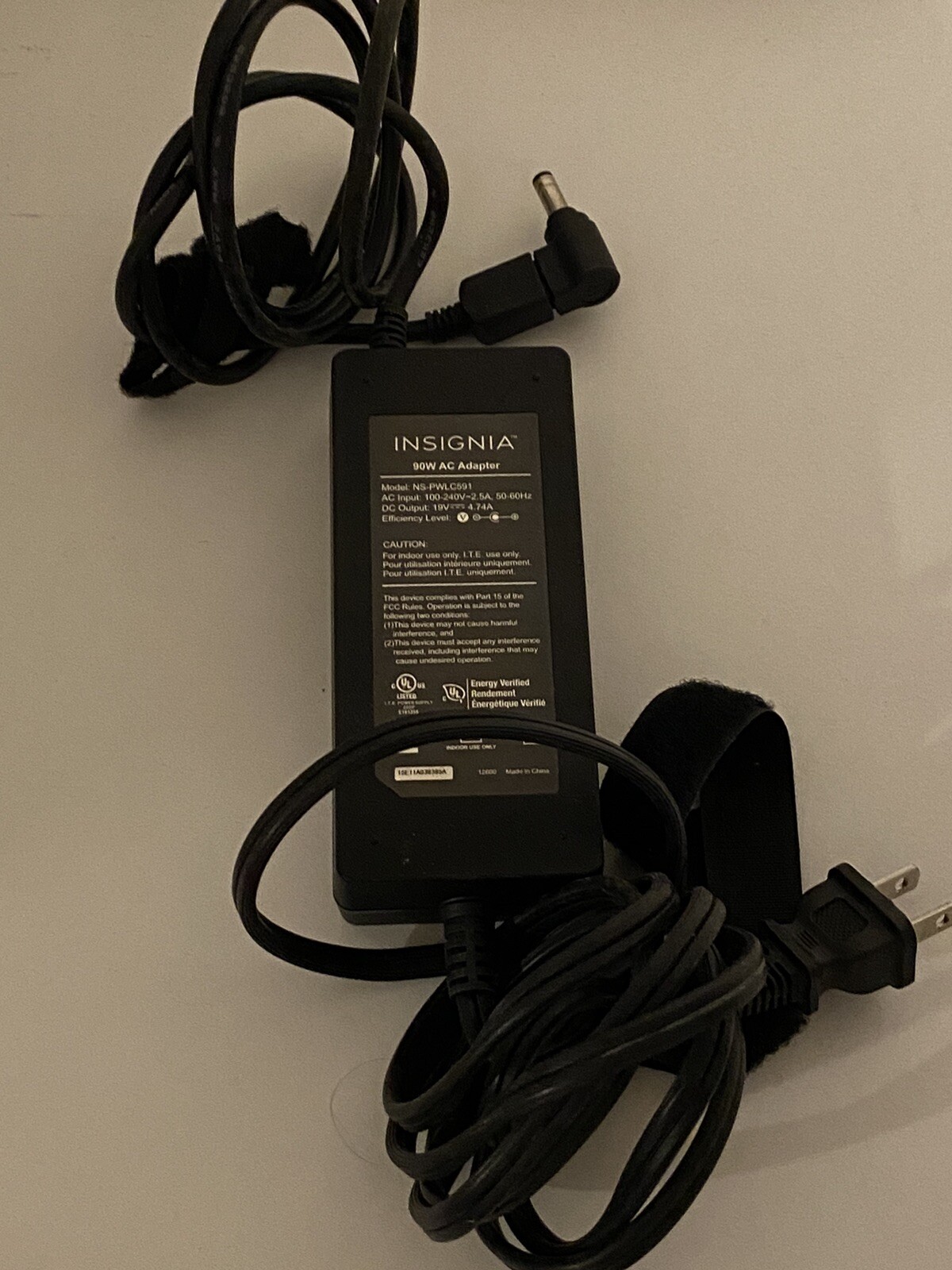 OEM Insignia 90W Laptop AC & DC Universal Power Adapter NS-PWLC591 NS-PWLC591-E