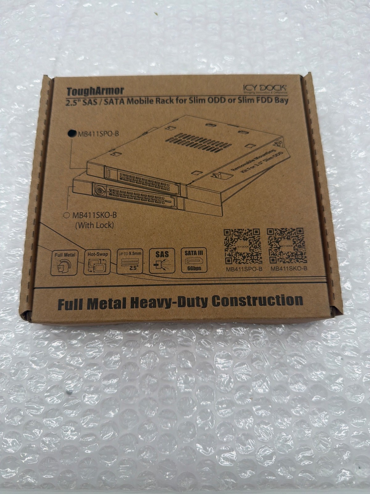 ICY DOCK ToughArmor MB411SPO-B 2.5