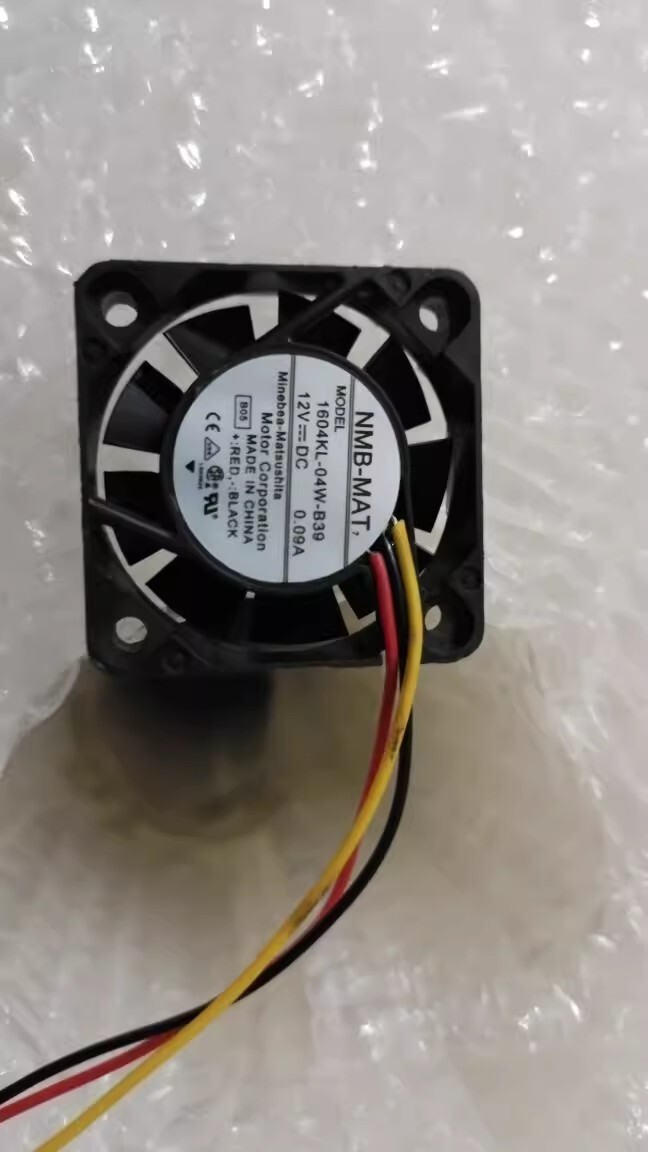 NMB 1604KL-04W-B39 4010 DC12V 0.09A 4CM 3-Wire Cooling Fan