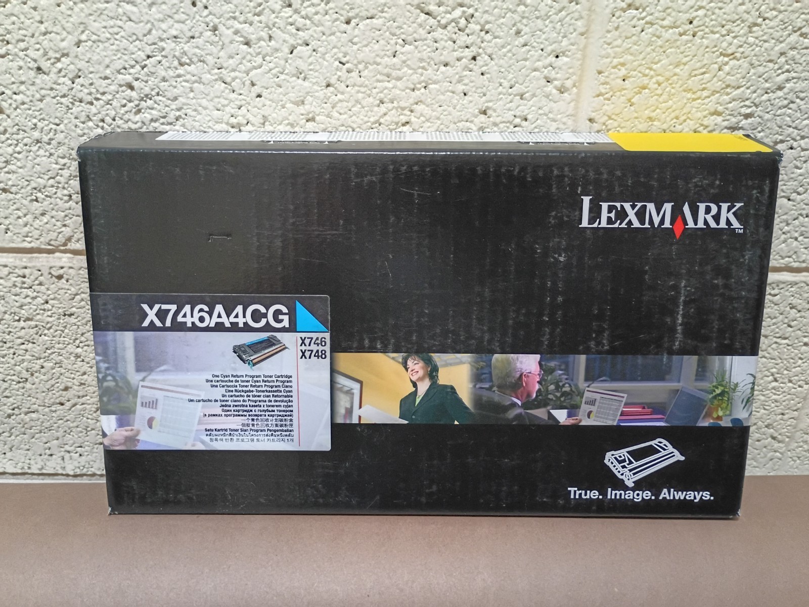 Lexmark X746A4CG Cyan Toner Cartridge X746, X748  New Sealed