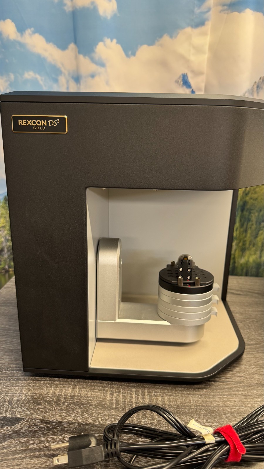 Solutionix Rexcan DS3 Gold 5.0MP Blue Light 3D Scanner Open Box  / Tested