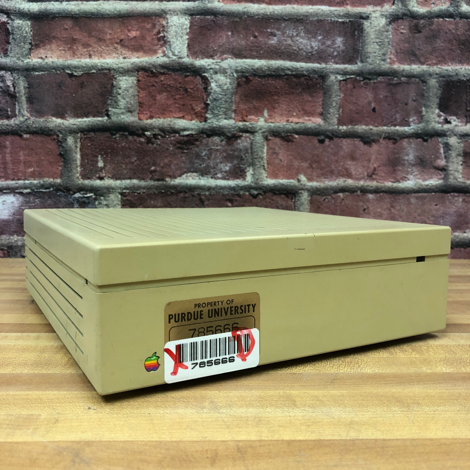 Apple Macintosh M2603 20MB External Hard Drive 20SC Disk Vintage Working