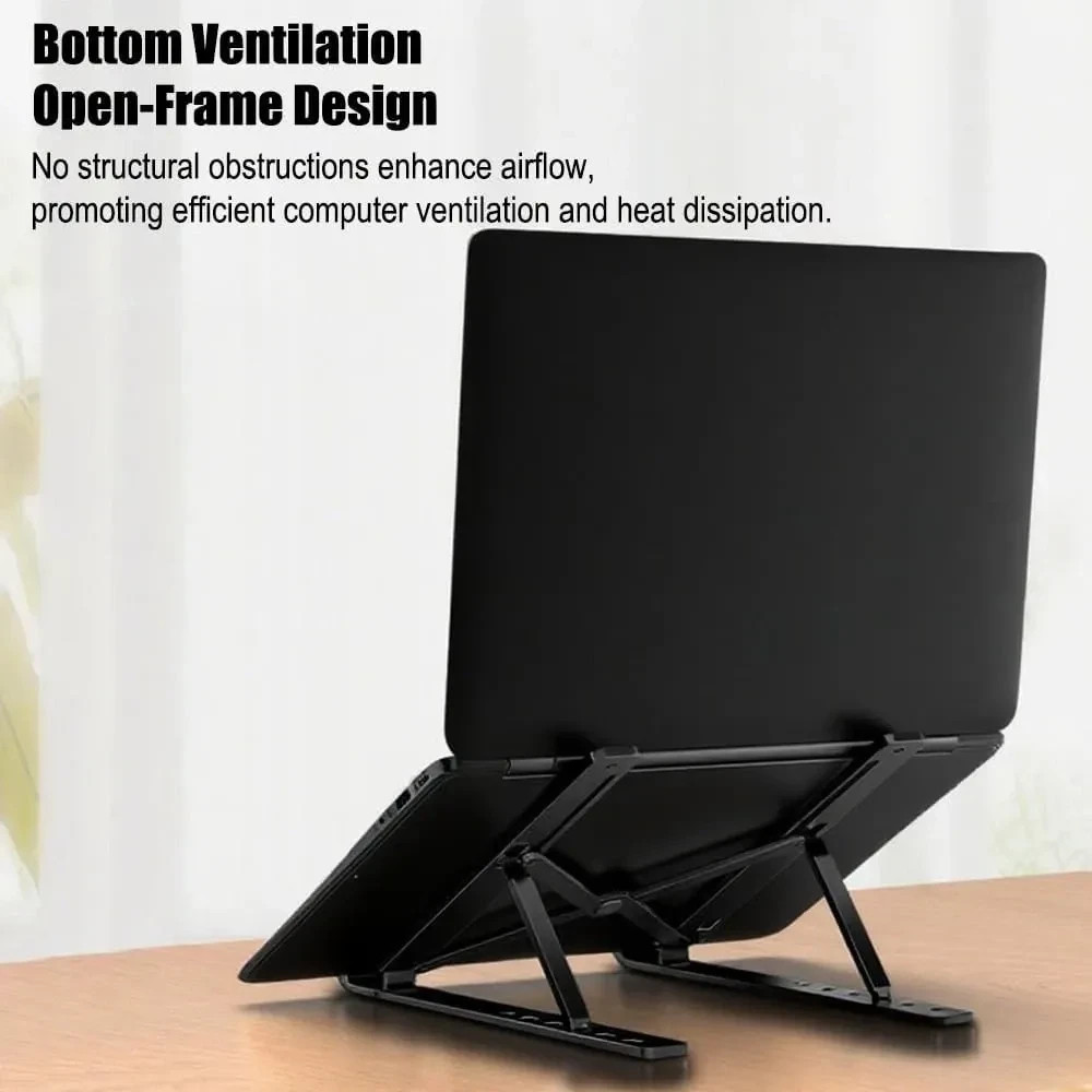 Portable Laptop Stand Adjustable Foldable Notebook Tablet Holder Computer Desk