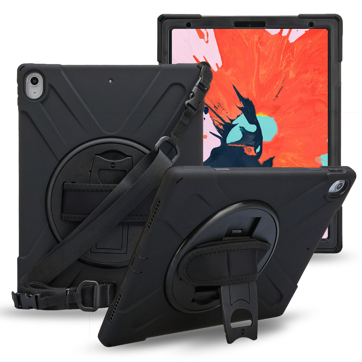 For Apple iPad Air 4th Gen 10.9" 2020 Case Kids Safe Hybrid Armor Stand Cover