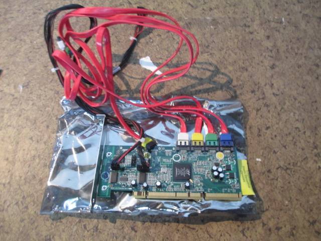 HP 4-Port PCI-X SATA Server Raid Controller Card 370901-001 373013-001 + Cables
