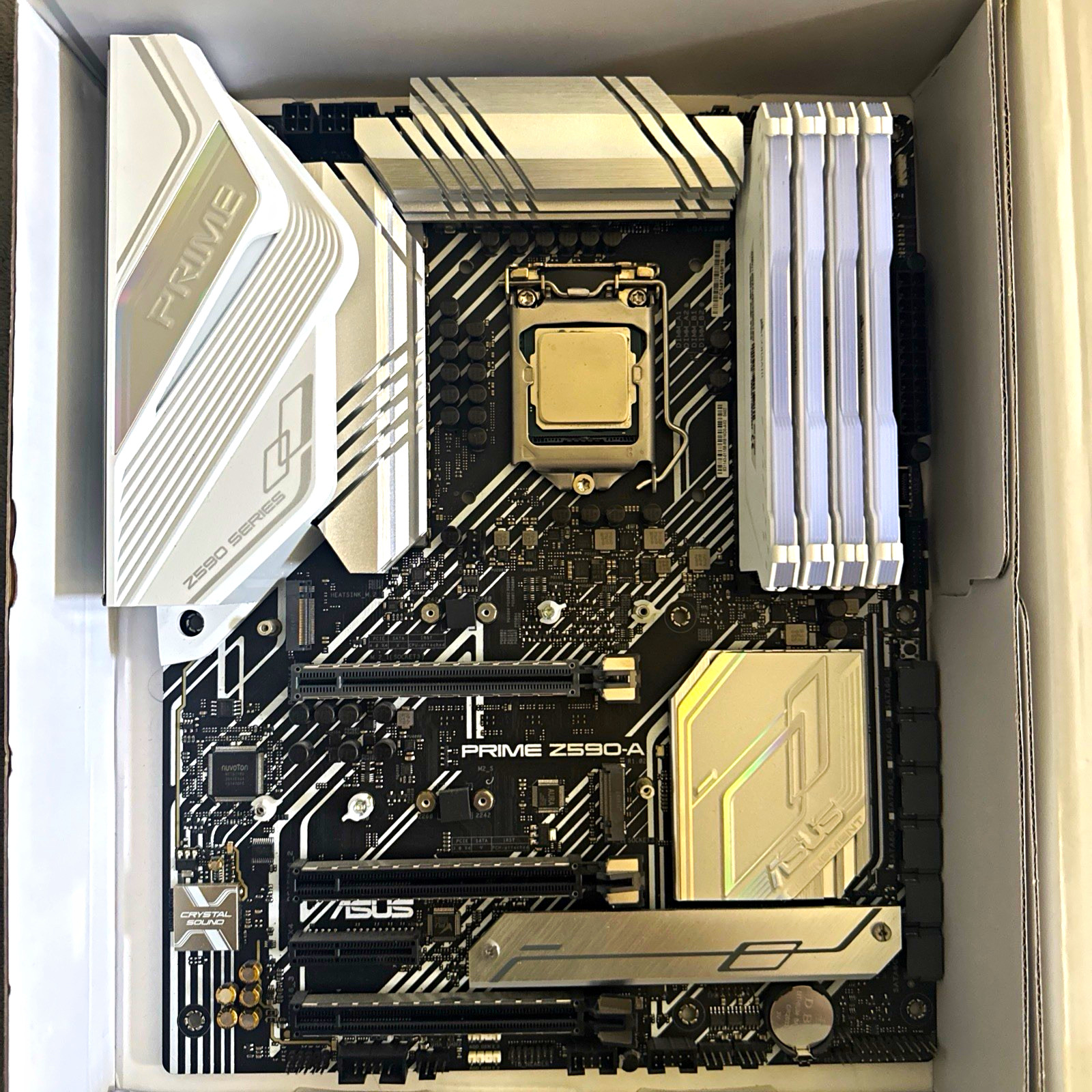 CPU-RAM-MOBO COMBO-  32gb DDR4 3600MHz, i5 CPU, Asus Prime Motherboard
