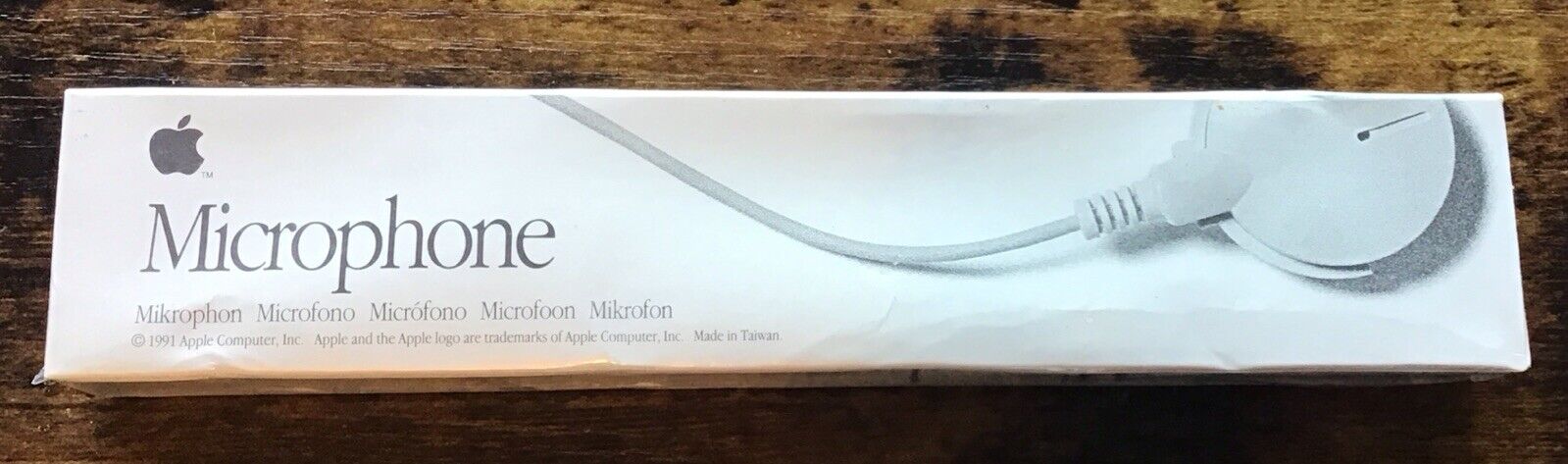 APPLE Computer Desktop Microphone New 699-5103-A New Old Stock FACTORY SEALED