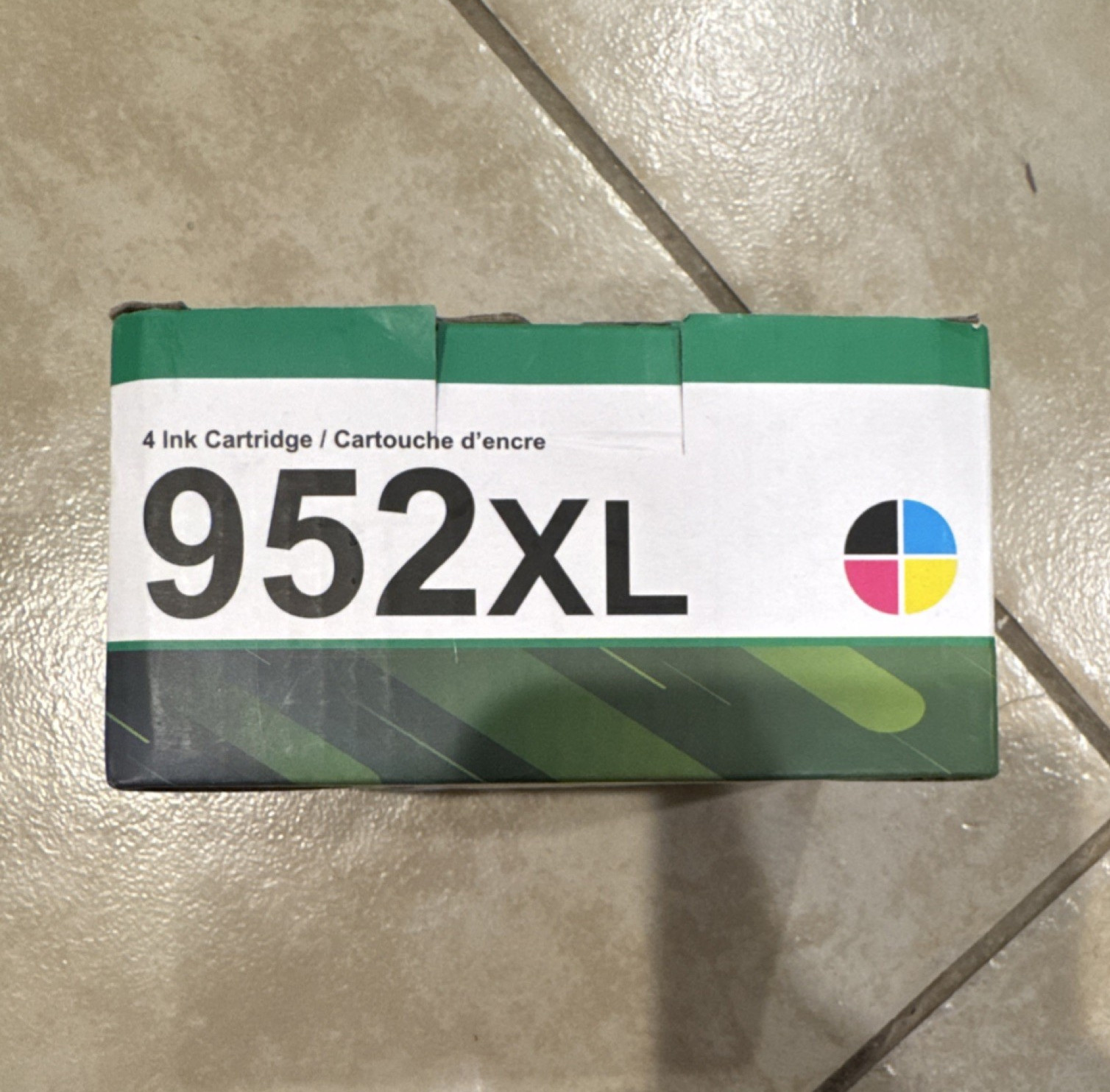 ValueToner 952XL High Yield Ink Cartridge 4-Pack For HP Black Cyan