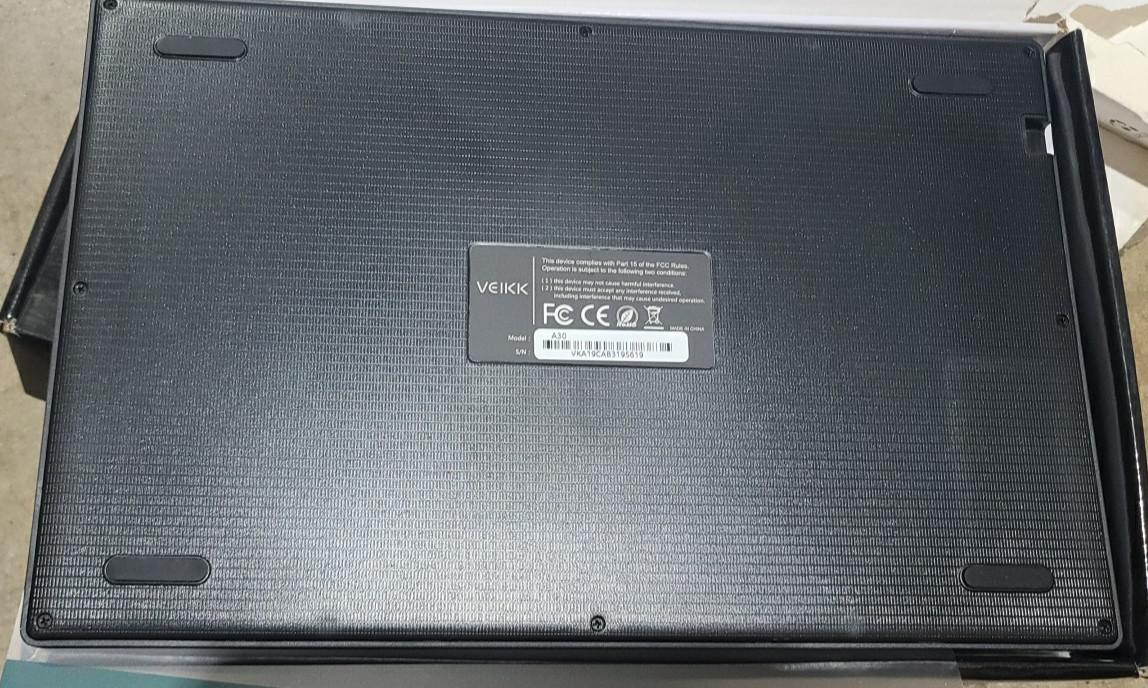 VEIKK A30 Drawing Tablet 10x6 Graphic Tablet with Pen