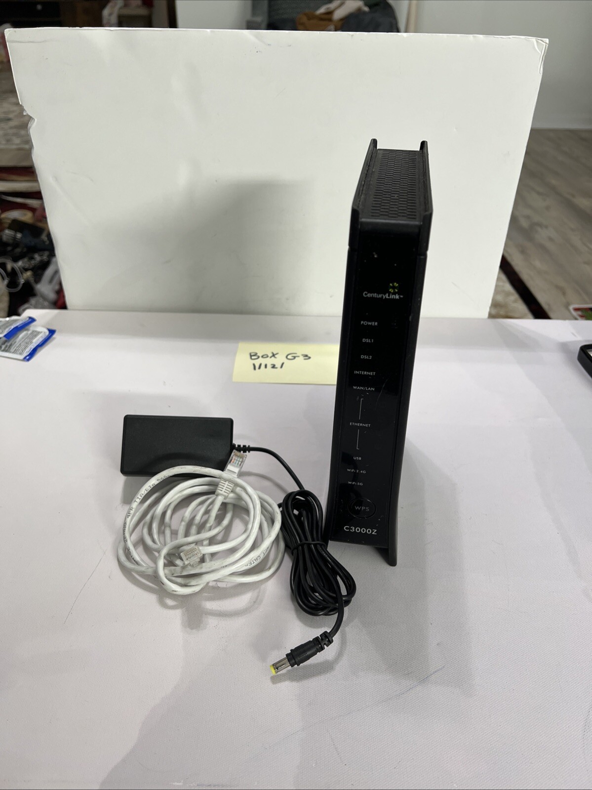 CenturyLink Approved C3000Z Zyxel Bonded 5ghz Wirless Modem / Router