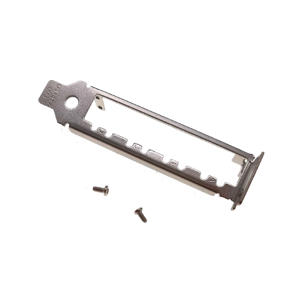 Short Low Bracket with Screws for Intel Silicom PE310G4SPI9L X710-DA4 XL710 4SFP