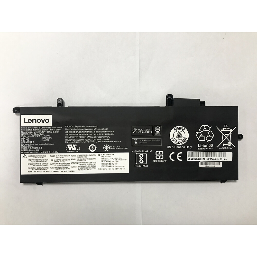 Genuine Battery 01AV470 01AV471 L17L6P71 L17M6P71 For Lenovo ThinkPad X280 A285