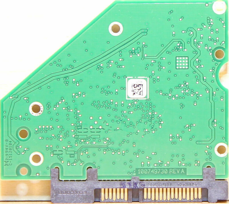 Board Number: 100749730 REV A  For PCB Digital Seagate Logic HDD Board