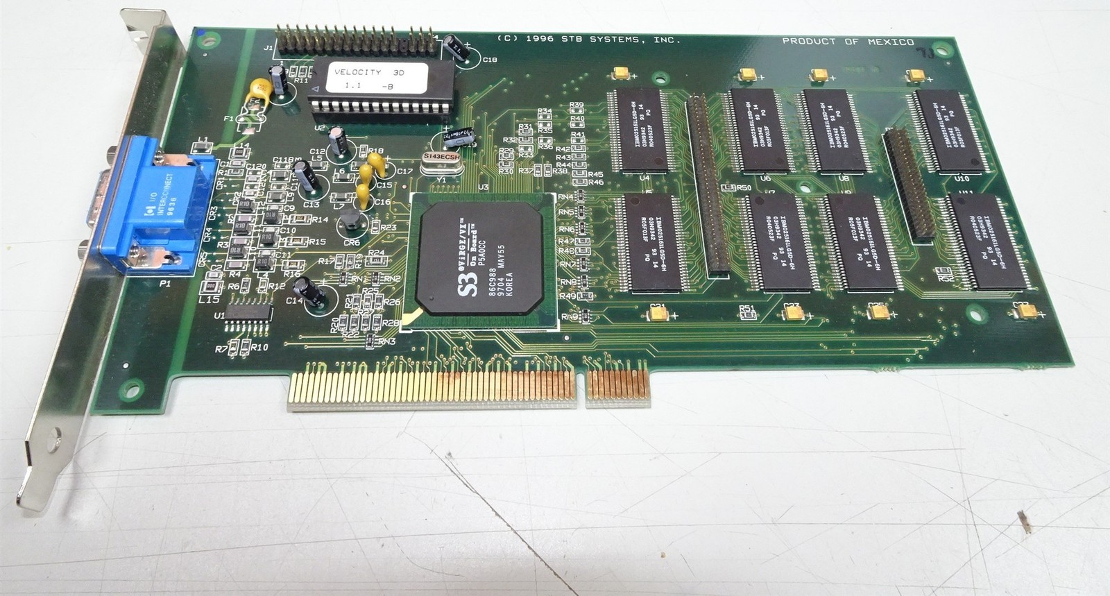 STB Velocity 3D S3 Virge/VX PCI Video Graphic Card