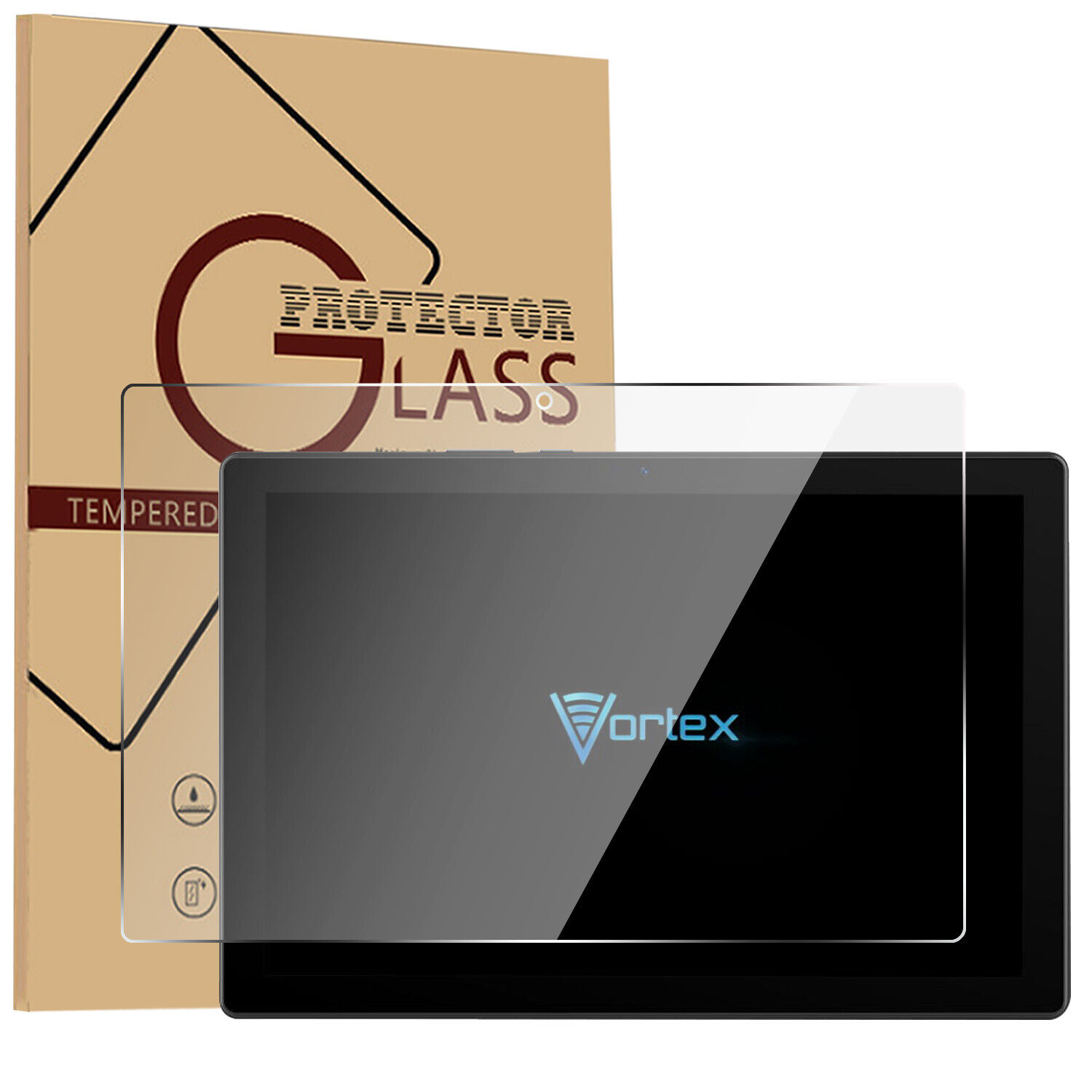 For Vortex CMG101 Tablet 10.1 Inch Tempered Glass Screen Protector 9H HD Clear