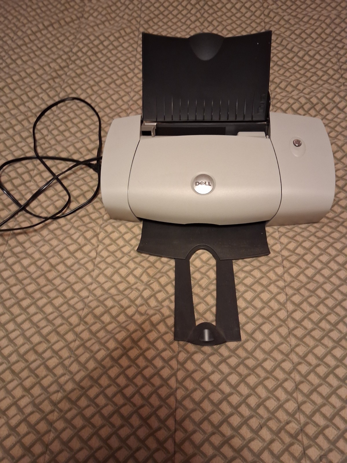 Dell 720 Digital Photo Inkjet Printer Paper Holder Broken On 1 Side (Usable)