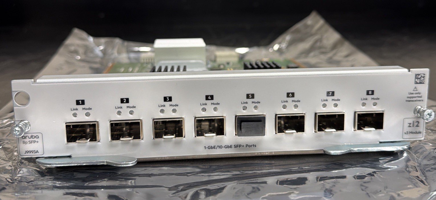 HPE Aruba J9993A 8 Port 10GbE Module