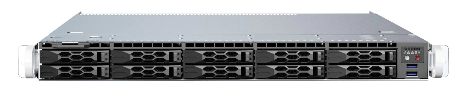 Supermicro CSE-LB16AC2-R504W 1U WIO Chassis w/ Redundant 500W