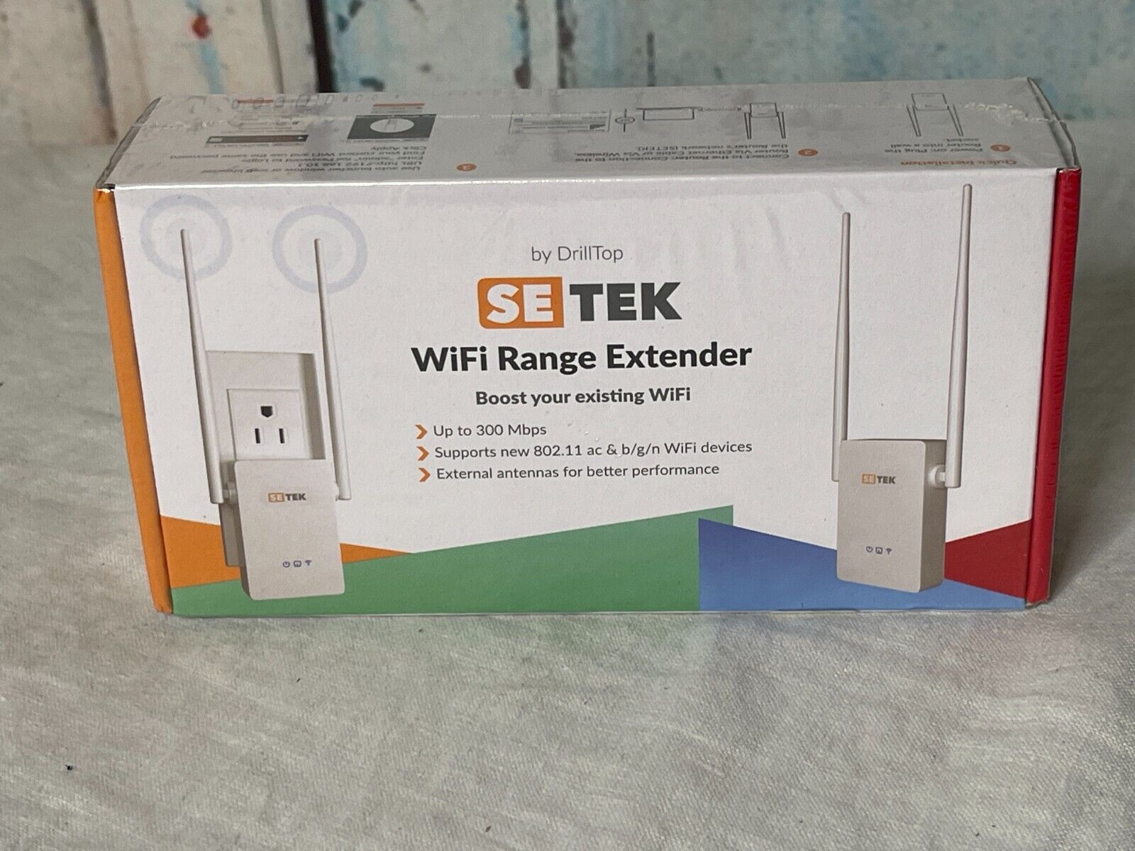 SETEK Superboost - DrillTop WiFi Wireless Range Extender Ac - B - G - N