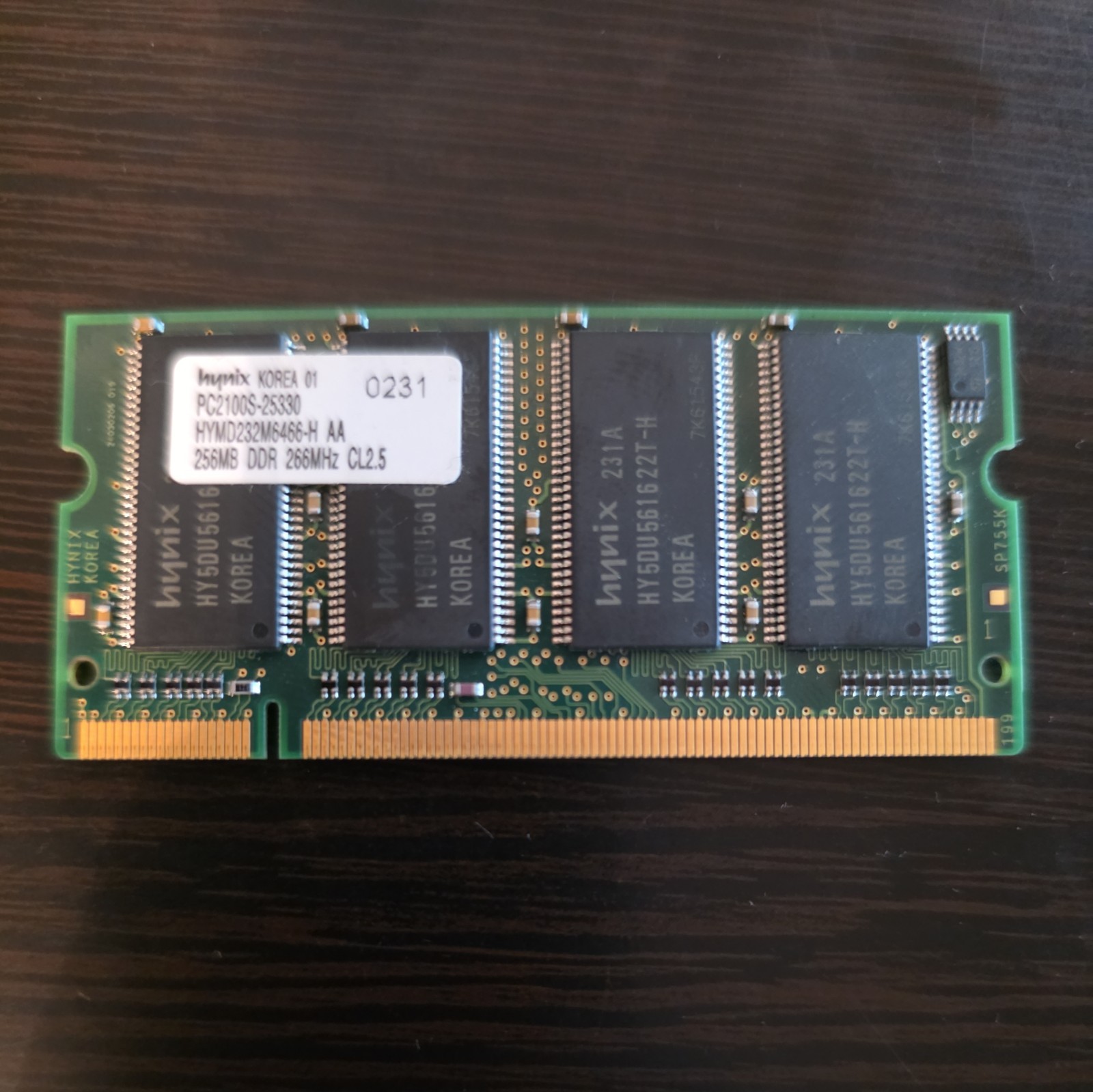 Hynix HYMD232M646D6-J AA 256MB DDR-333 RAM