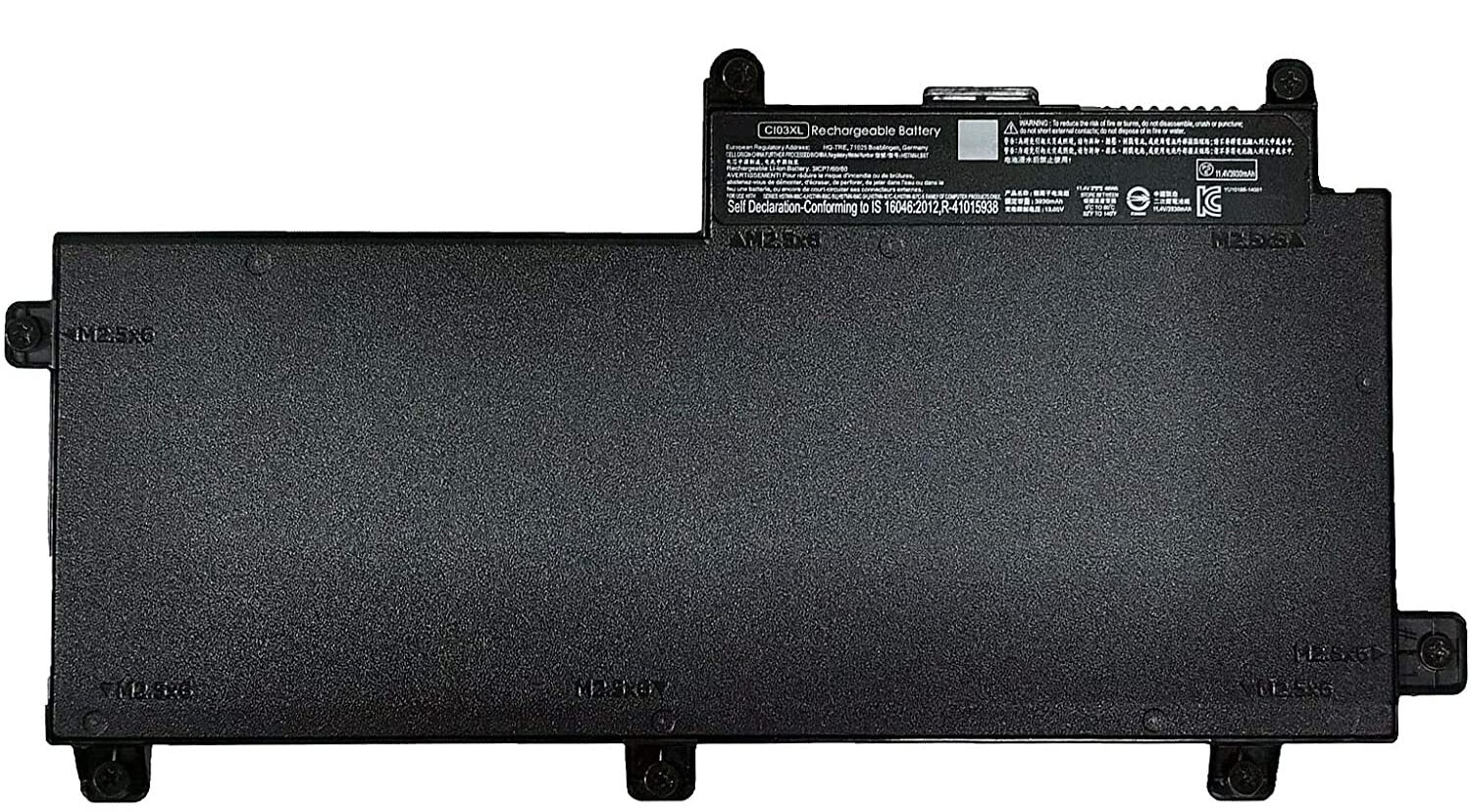 REPLACEMENT CI03XL BATTERY FOR HP PROBOOK 640 G2, 640 G3 11.4V 48WH 801554-001 