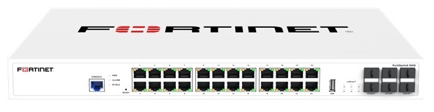 Fortinet FortiSwitch 124G 24-Port 2.5G Multi-Gig Switch 6x 10G SFP+ FS-124G