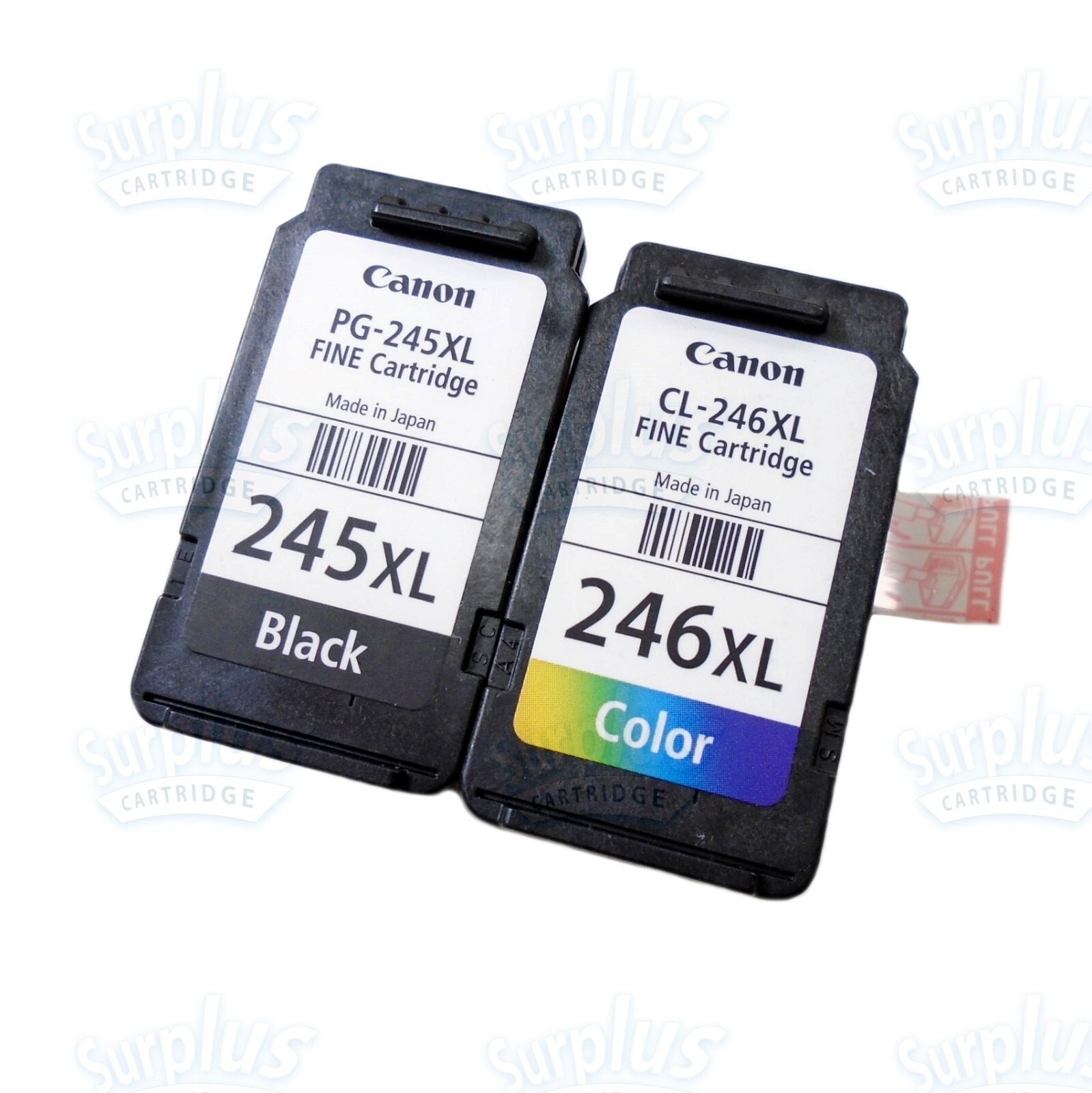Genuine Canon PG-245XL High Yield Black & CL-246XL High Yield Clr Ink Cartridges