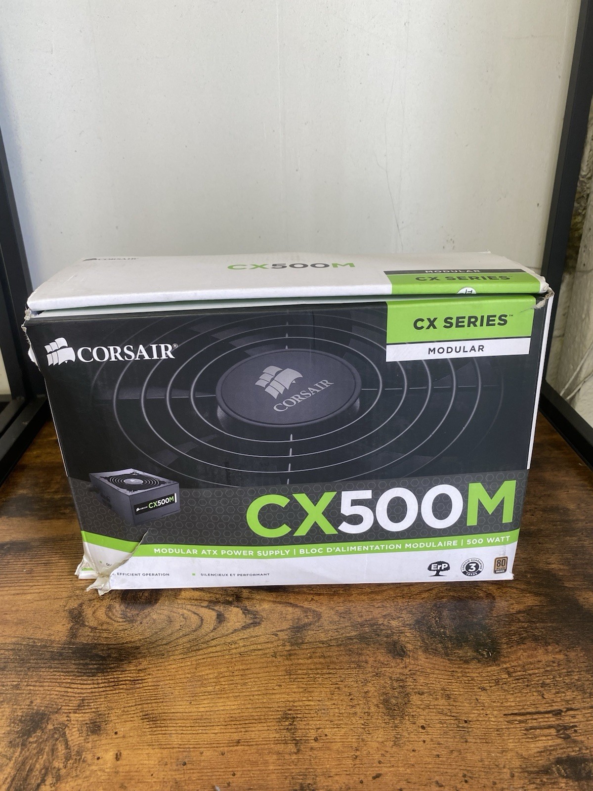 Corsair CX Series Modular ATX Computer Power Supply CX500M [Brand open box