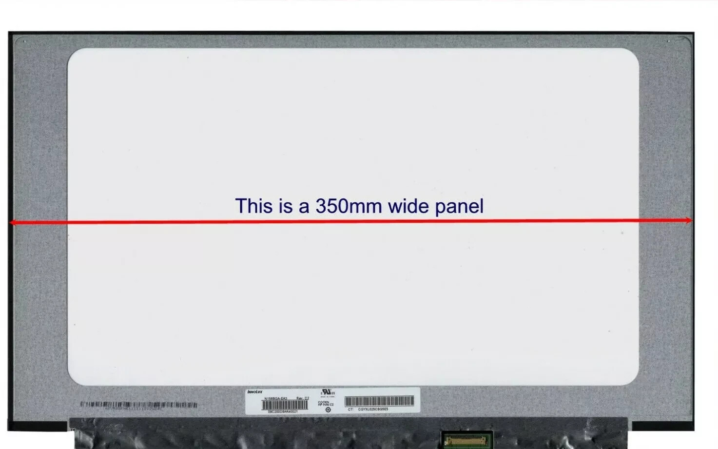 15.6" LCD LED AU OPTRONICS B156HTN06.1 FHD 30p IPS Monitor Display