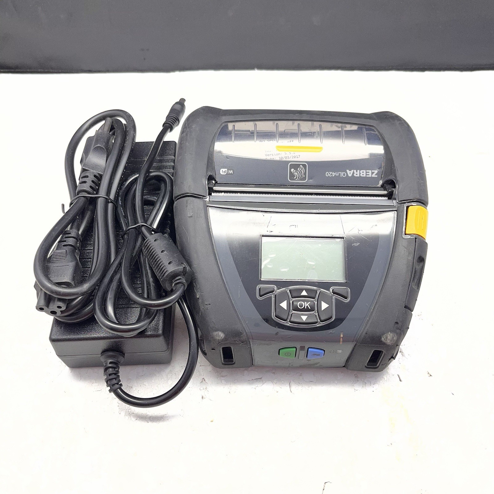 Zebra QLn420 Mobile Label Printer QN4-AUNA0M00-PN WiFi Bluetooth Battery C3