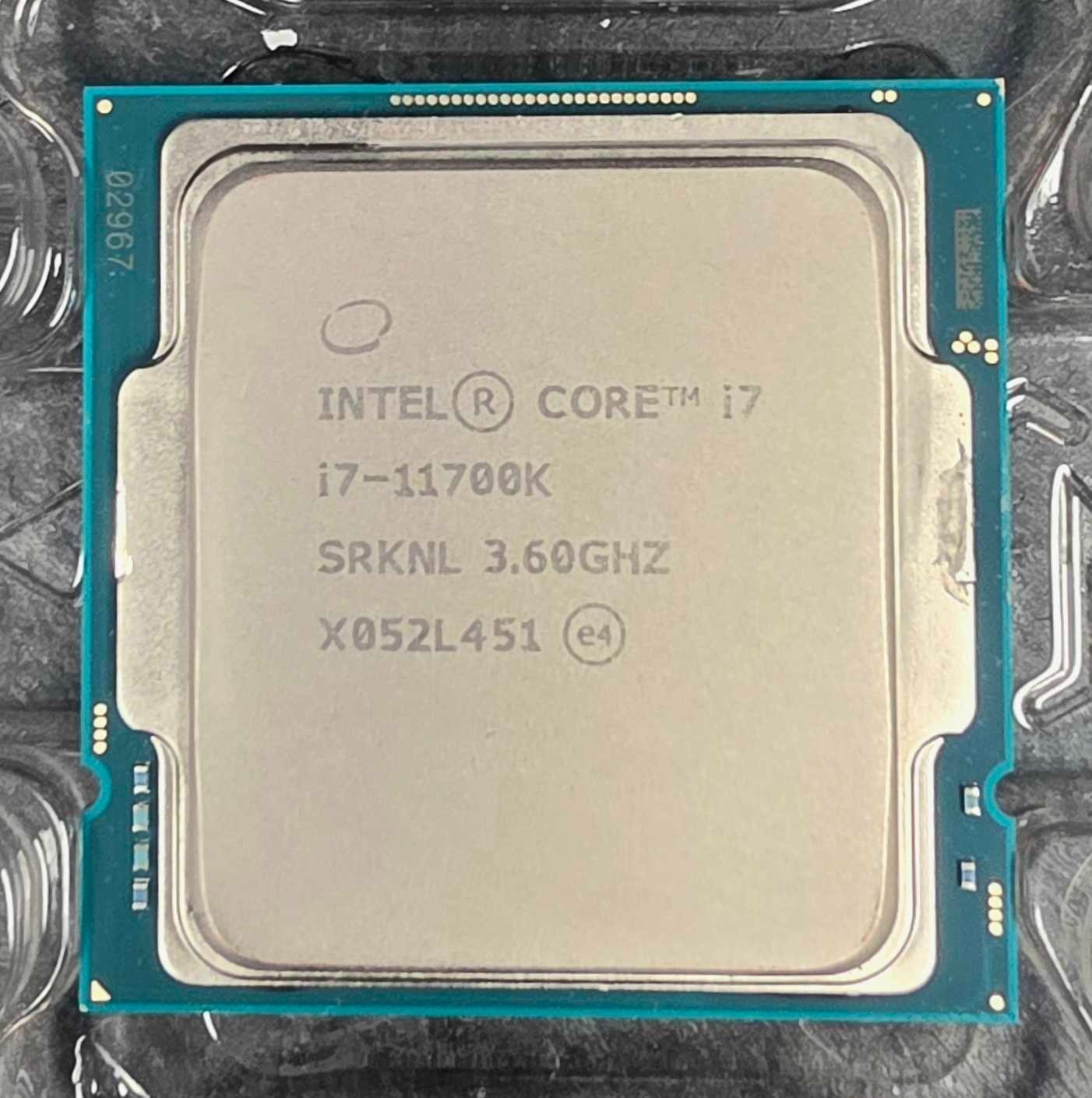 Intel Core i7-11700K 3.6GHz 8-Core 16 Thread LGA 1200 11th Gen Desktop CPU SRKNL