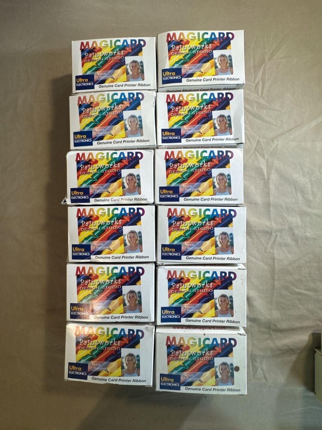 Magicard LC1 YMCKO Dye Film Card Printer Ribbon
